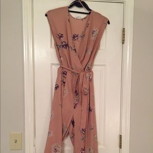 Cropped floral jumper